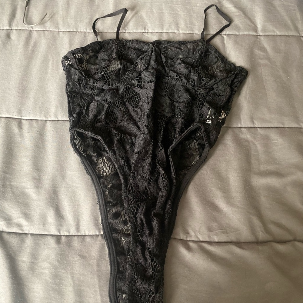 Lace bodysuit top